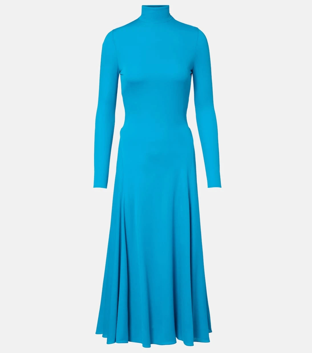 Alaïa - Açık sırtlı jarse midi elbise