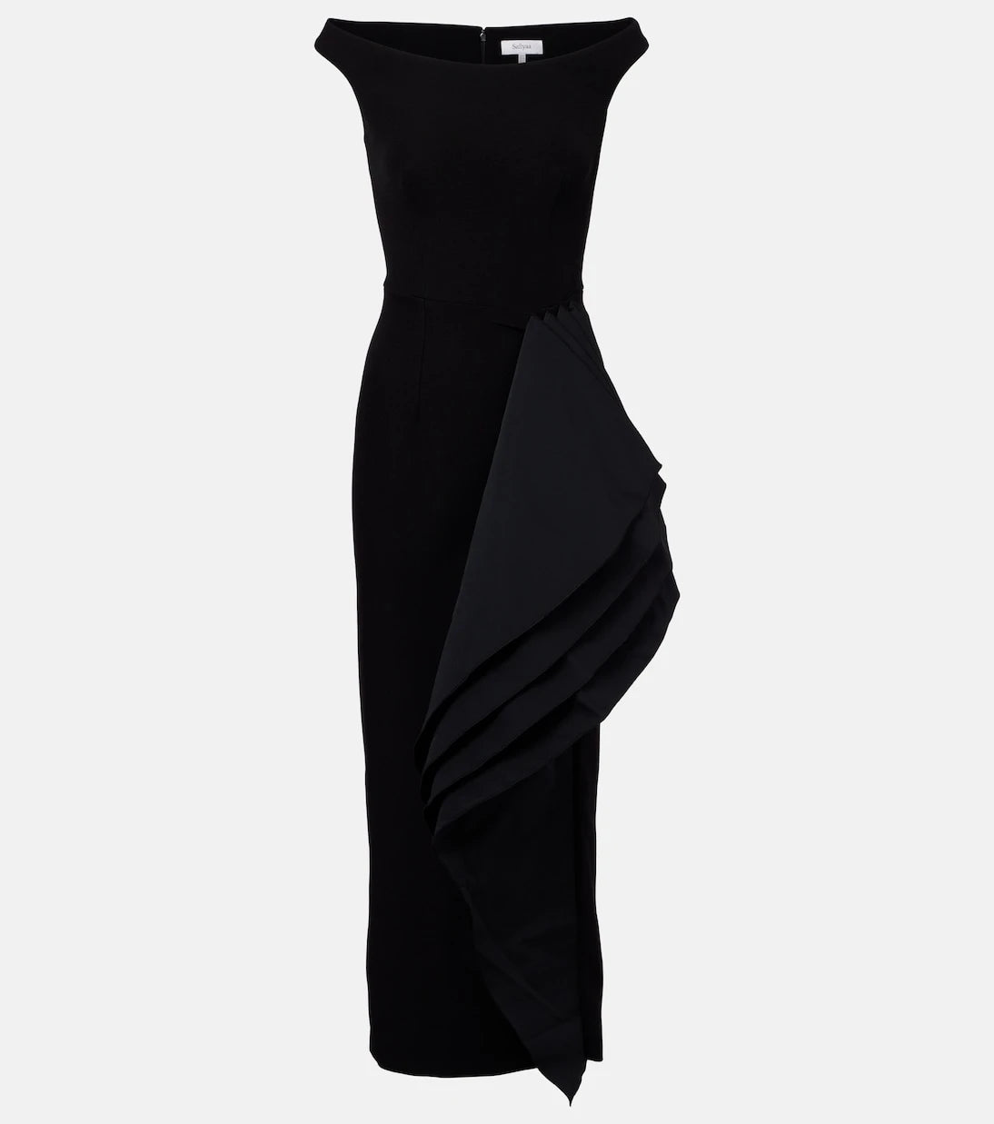 Safiyaa - Bree draped midi dress