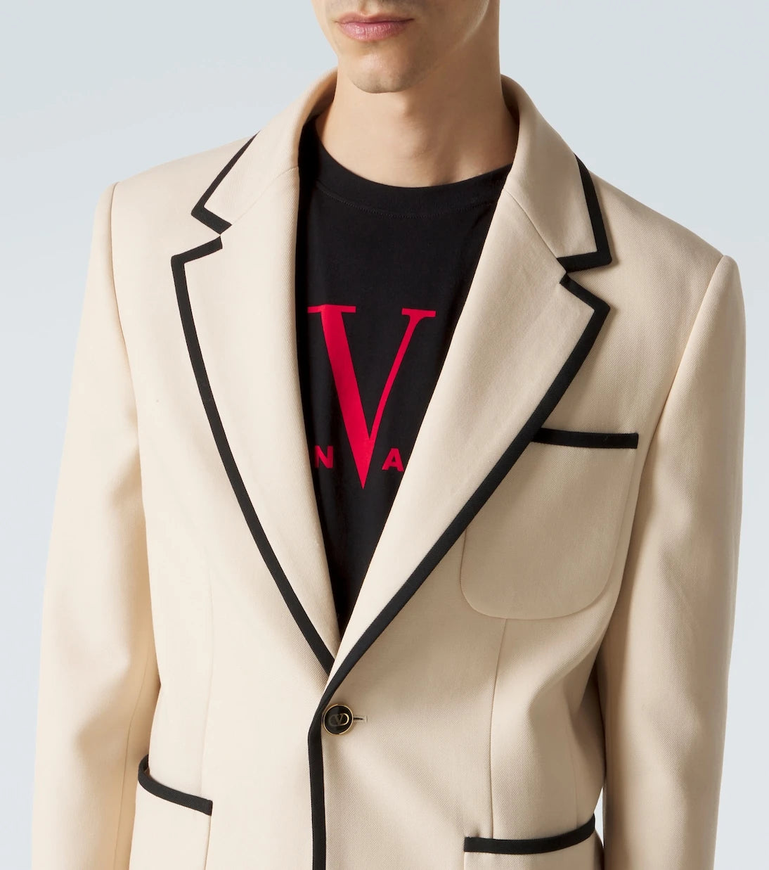 Valentino - Virgin wool gabardine blazer