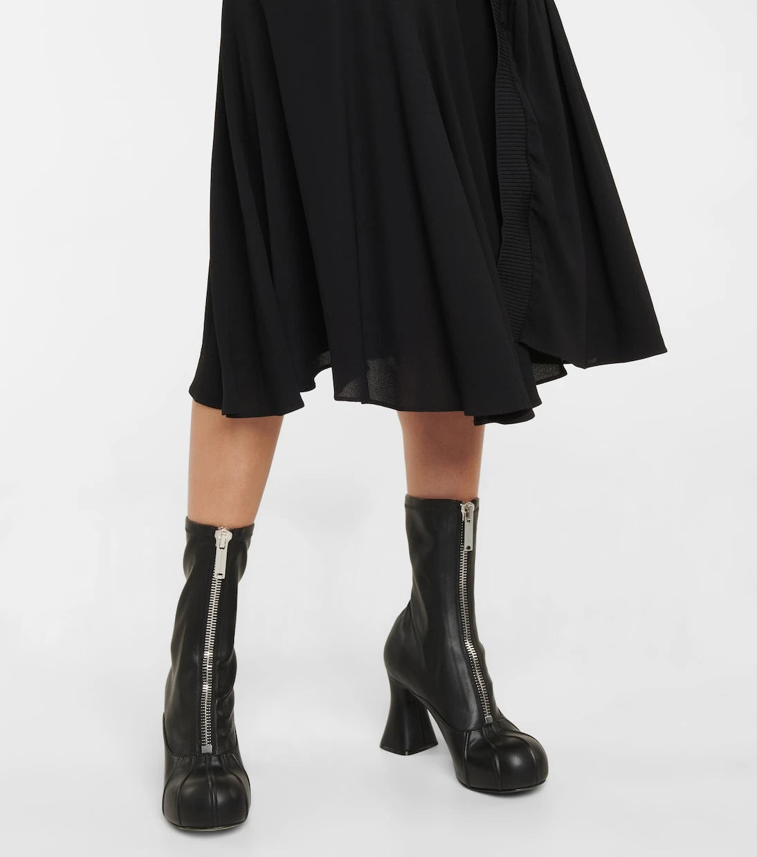 Stella McCartney - Emmeline crêpe one-shoulder midi dress