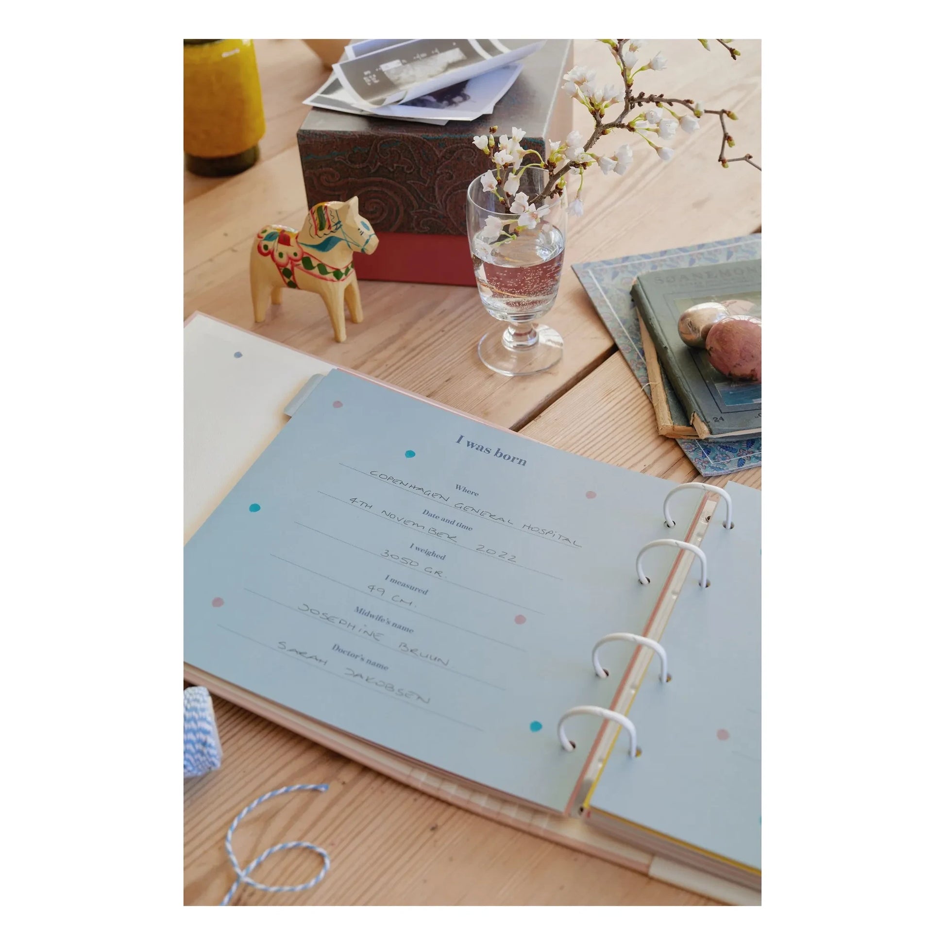 Specialday - My First Years birth album - EN | Cream