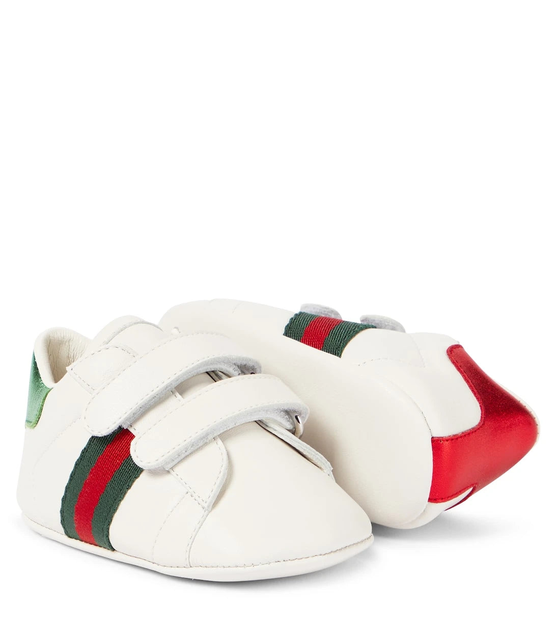 Gucci Kids - حذاء سنيكرز Ace جلدي للأطفال الرضع