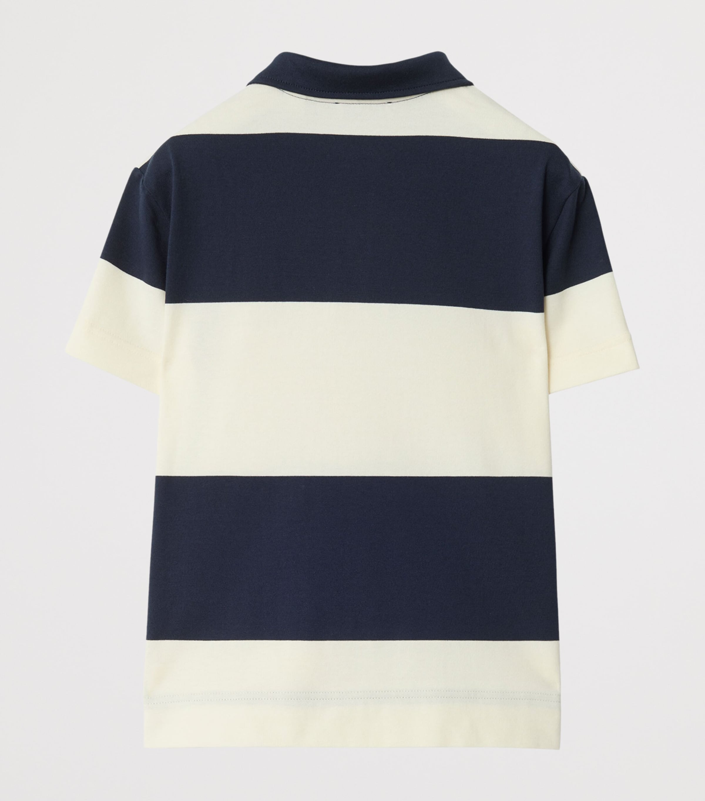 Burberry Kids Cotton Stripe EKD Polo Shirt