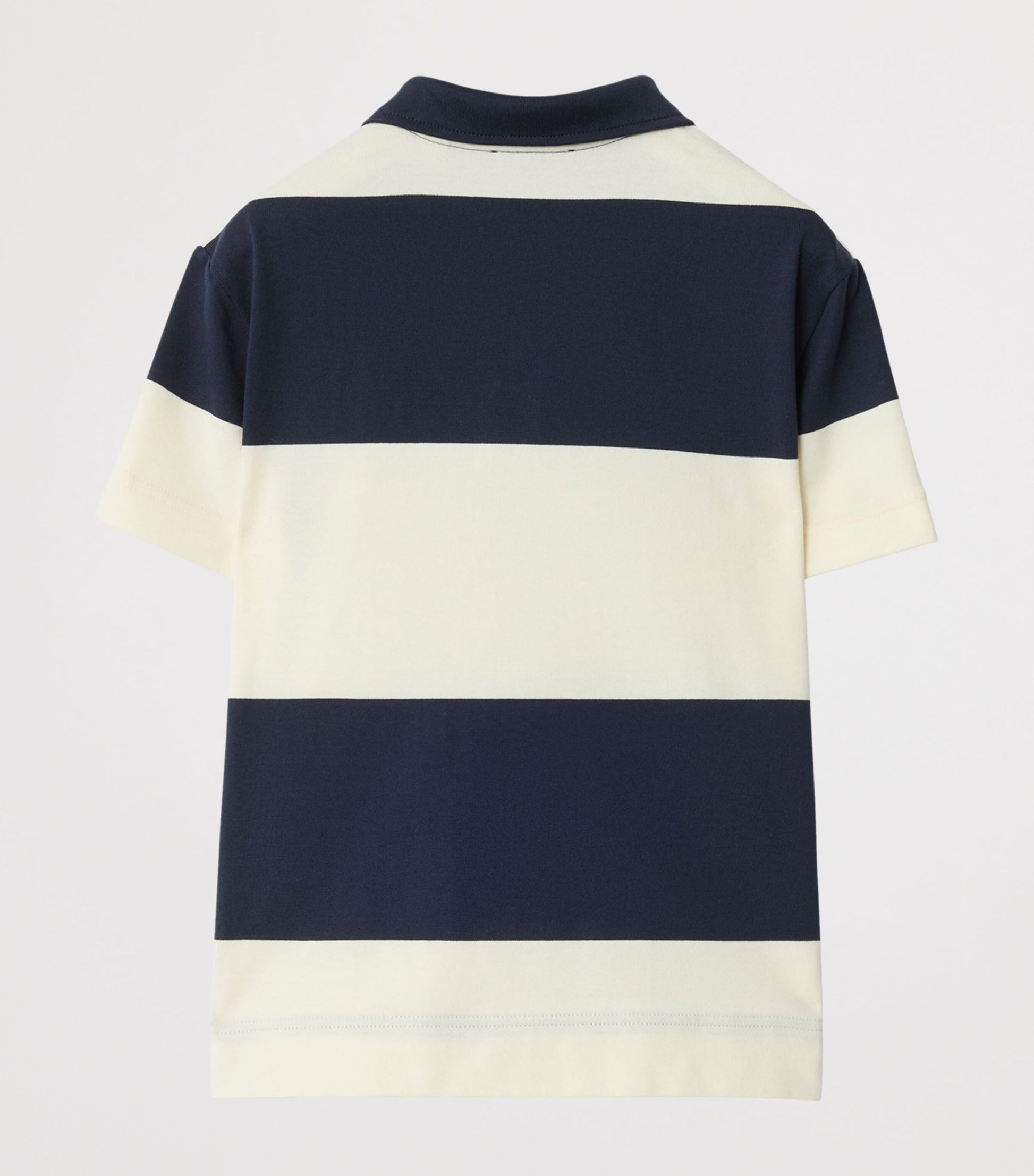 Burberry Kids Cotton Stripe EKD Polo Shirt
