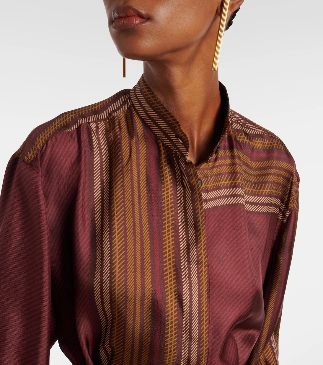 Max Mara - Pietre printed silk wrap dress