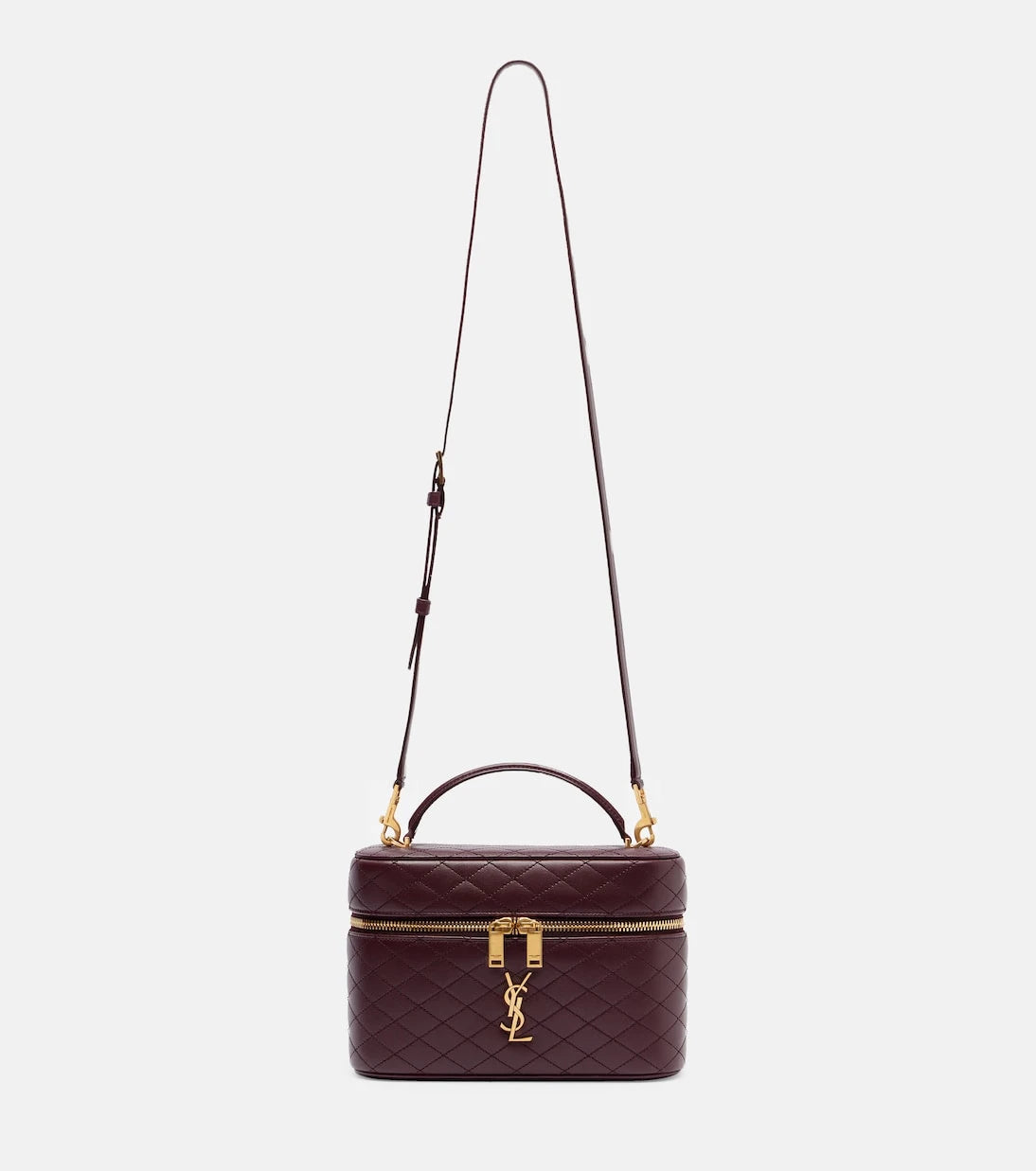 Saint Laurent - Gaby Large leather vanity bag