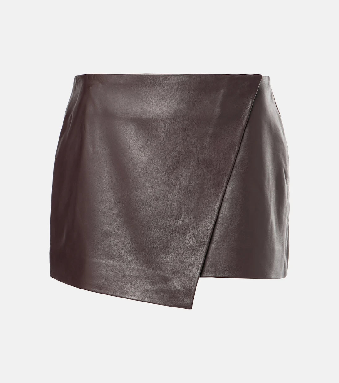The Frankie Shop - Cleo leather wrap skirt
