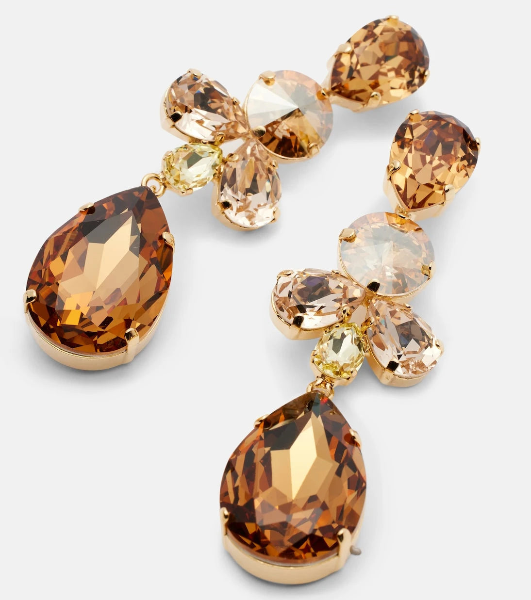 Jennifer Behr - Jillian gold-plated drop earrings