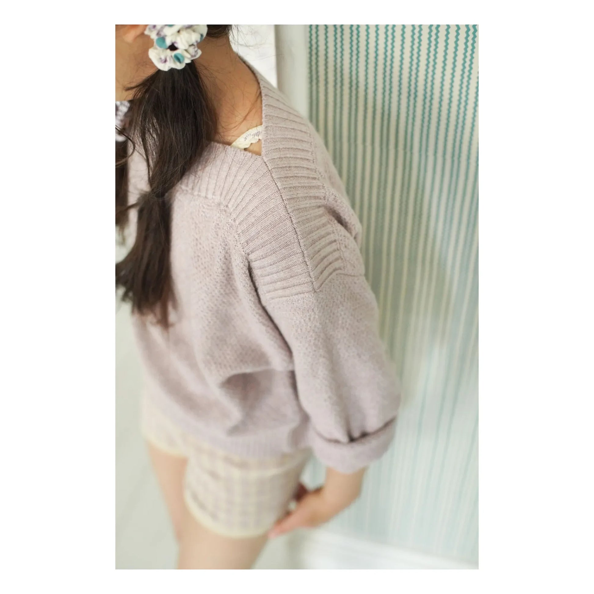 Soor Ploom - Lacey Shorts Gingham Organic Cotton | Mauve
