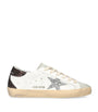 Golden Goose White Leather Superstar Sneakers