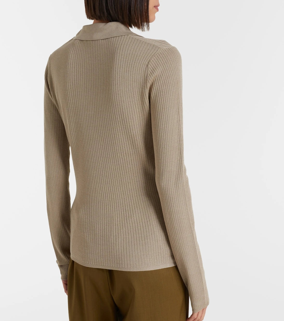 Max Mara - Knitted silk and cashmere top