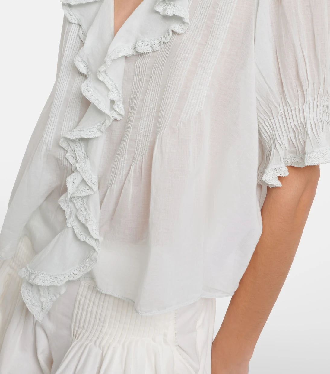Dôen - Embroidered cotton shirt