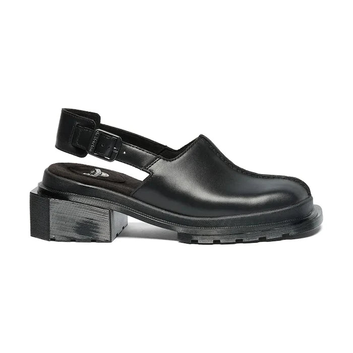 Dr. Martens чехли сабо дамски от кожа Maybole Mule