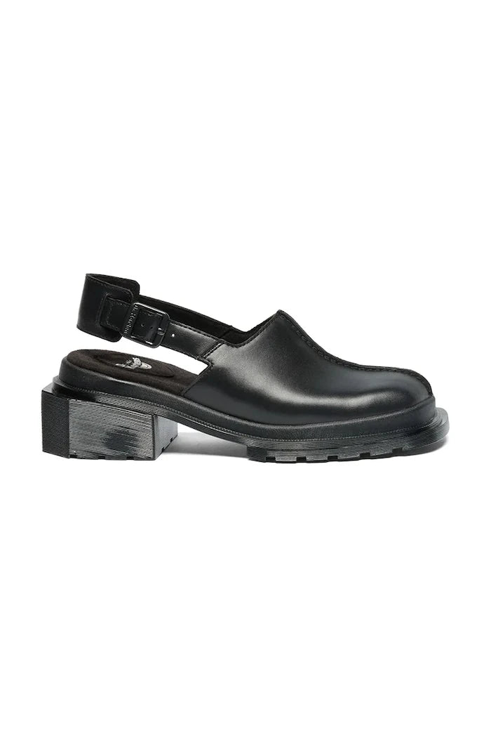Dr. Martens чехли сабо дамски от кожа Maybole Mule