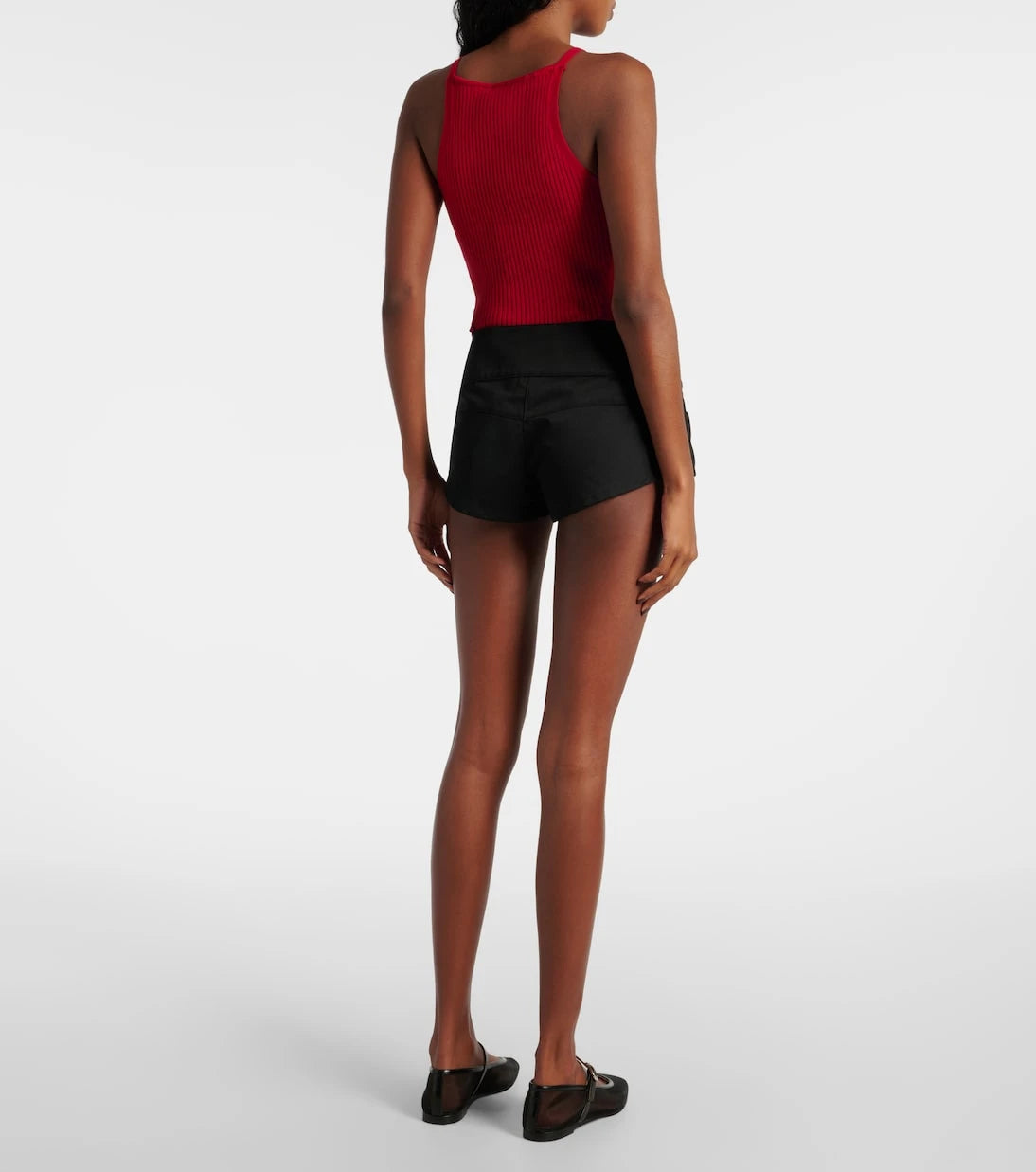 Courrèges - Low-rise shorts