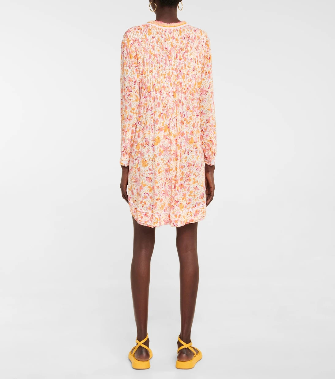 Poupette St Barth - Ola floral rayon georgette minidress