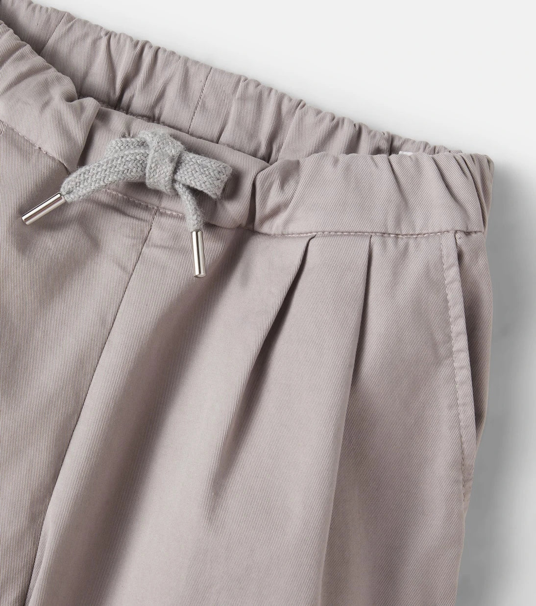 Brunello Cucinelli Kids - Cotton-blend pants
