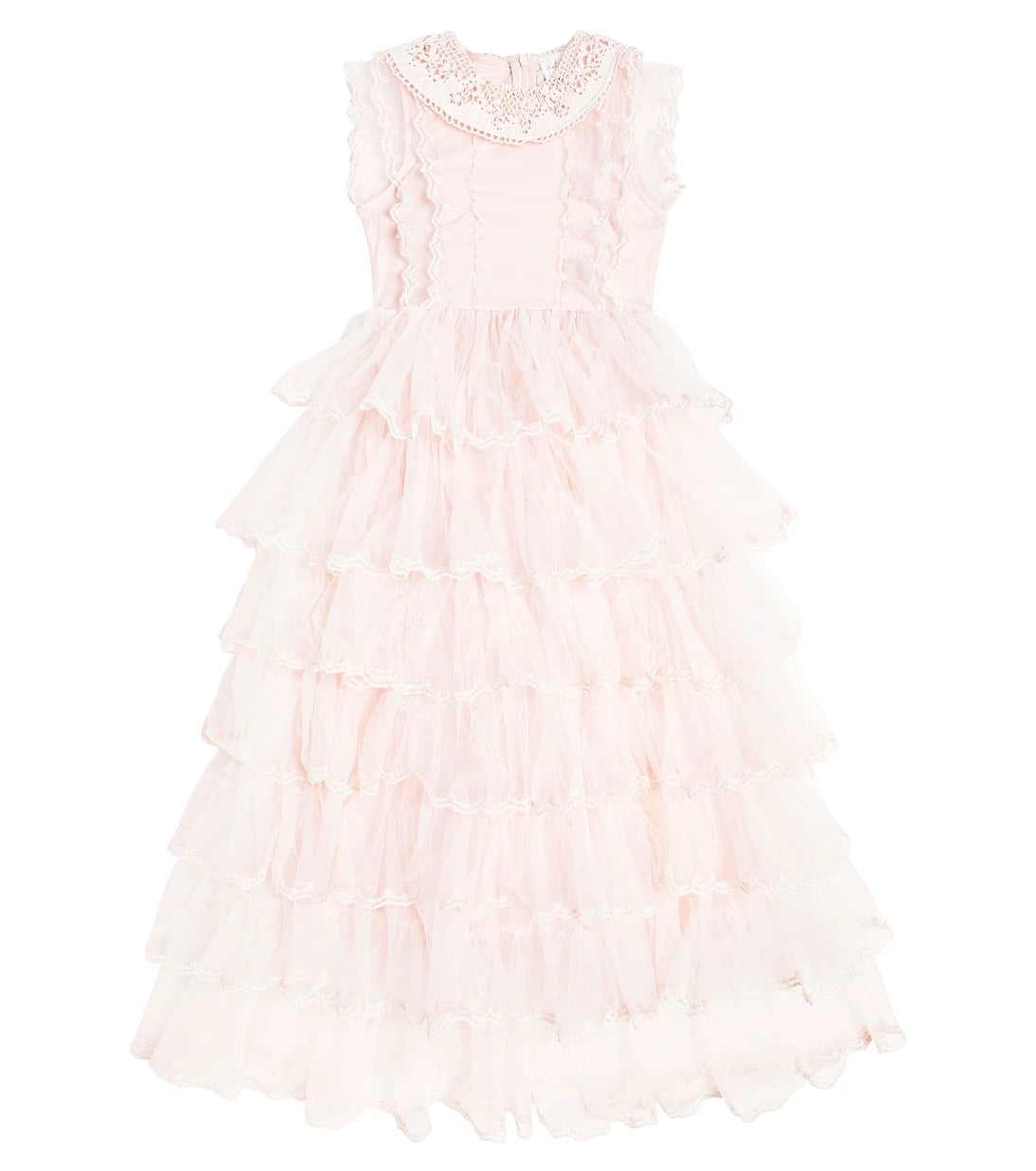 Petite Amalie - Ruffled tulle dress