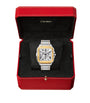 Stainless Steel and Yellow Gold Santos de Cartier Watch 43.3mm