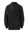 AllSaints Black Lorna Bomber Blazer
