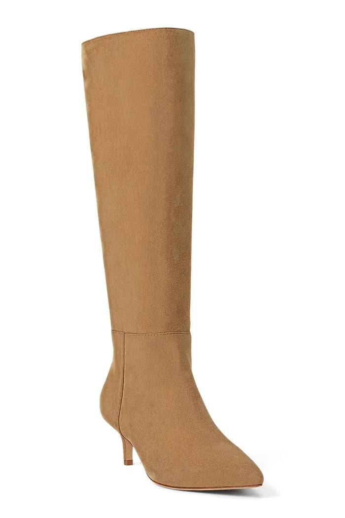 Lauren Ralph Lauren Mckay Tl Hl Süet Çizme