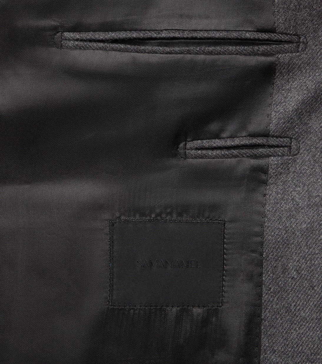 Saman Amel - Double-breasted wool suit jacket