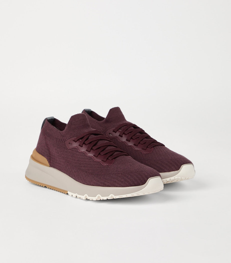 Cotton Knitted Sneakers