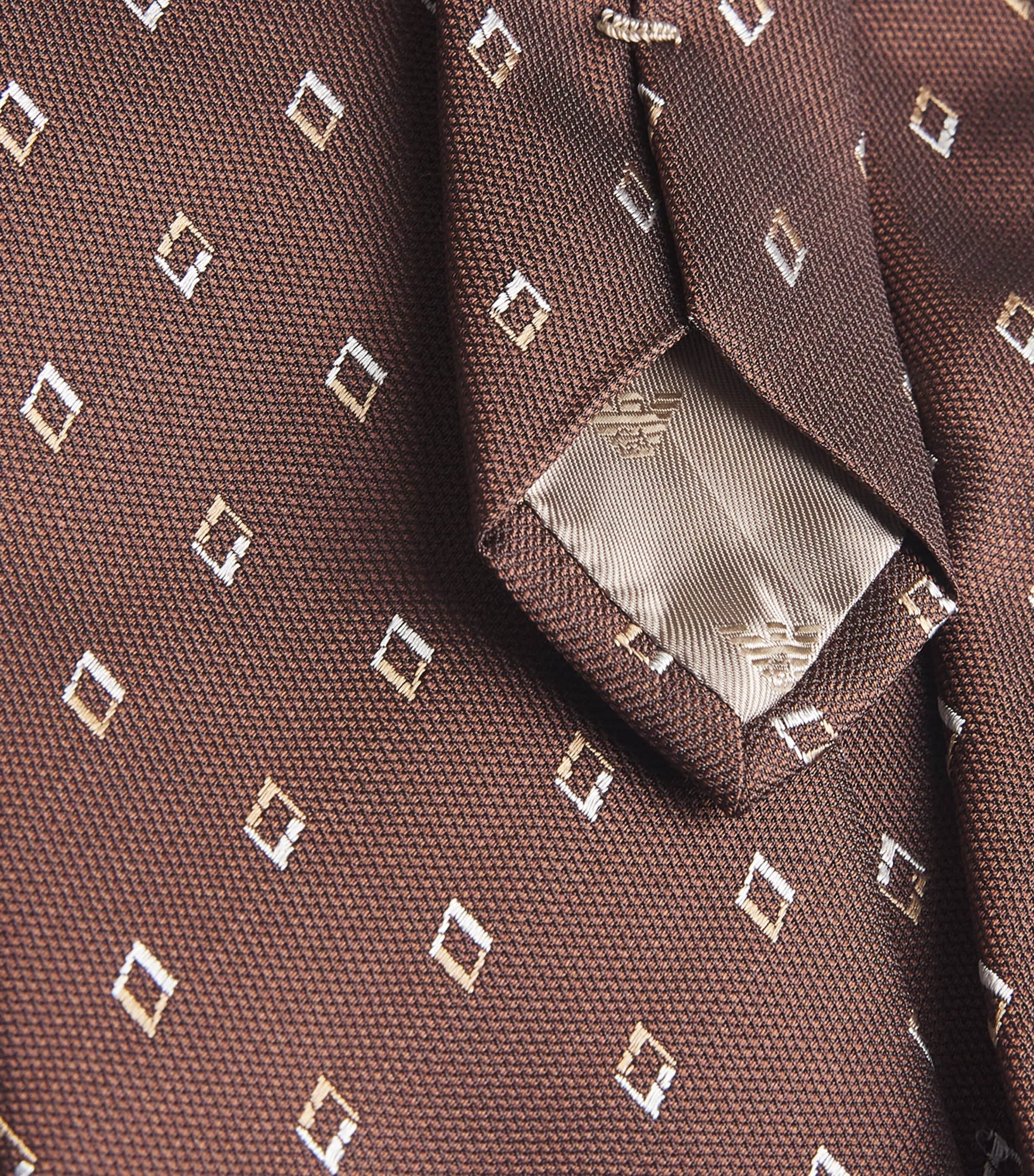 Silk Jacquard Diamond Tie