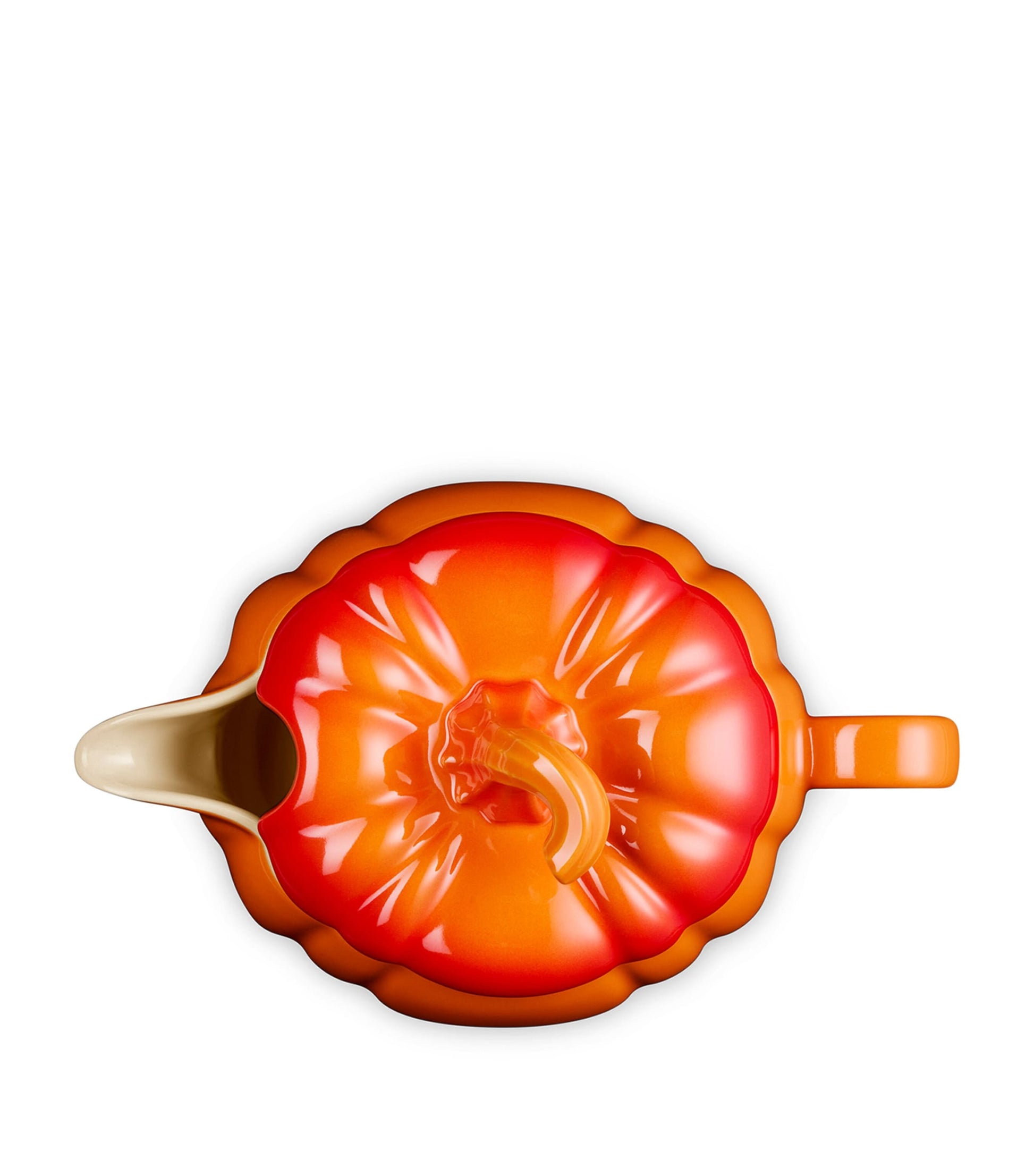 Le Creuset Stoneware Pumpkin Gravy Boat (400ml)
