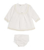 Cotton-Blend Lace Dress and Bloomers Set (1-24 Months)