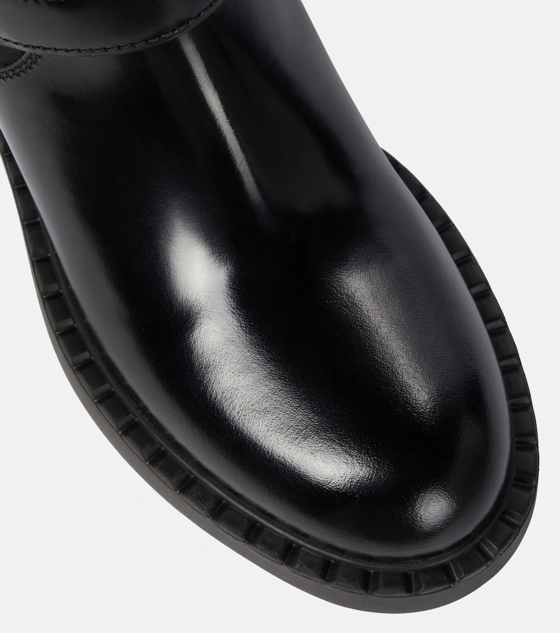 Prada - Re-Nylon and leather ankle boots