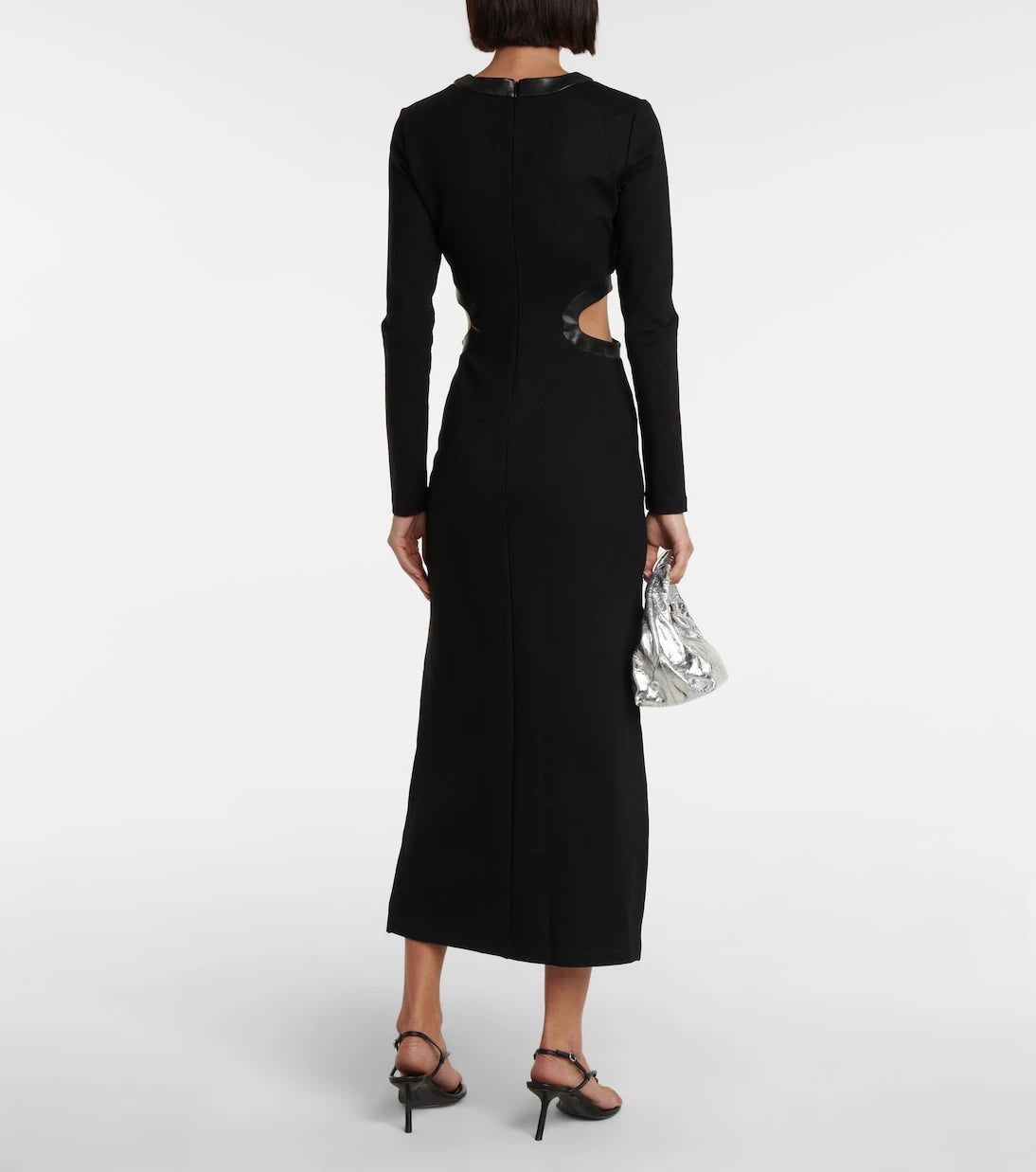 Staud - Dolce cutout jersey midi dress