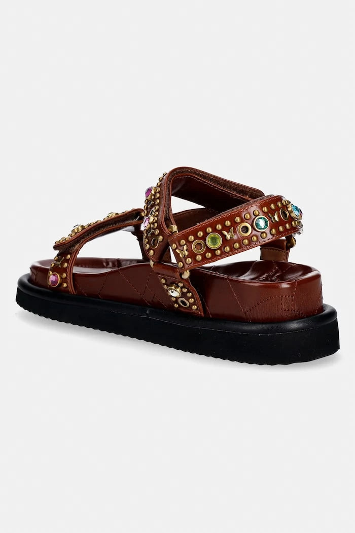 Kurt Geiger London kadın deri sandalet Orson Sandal