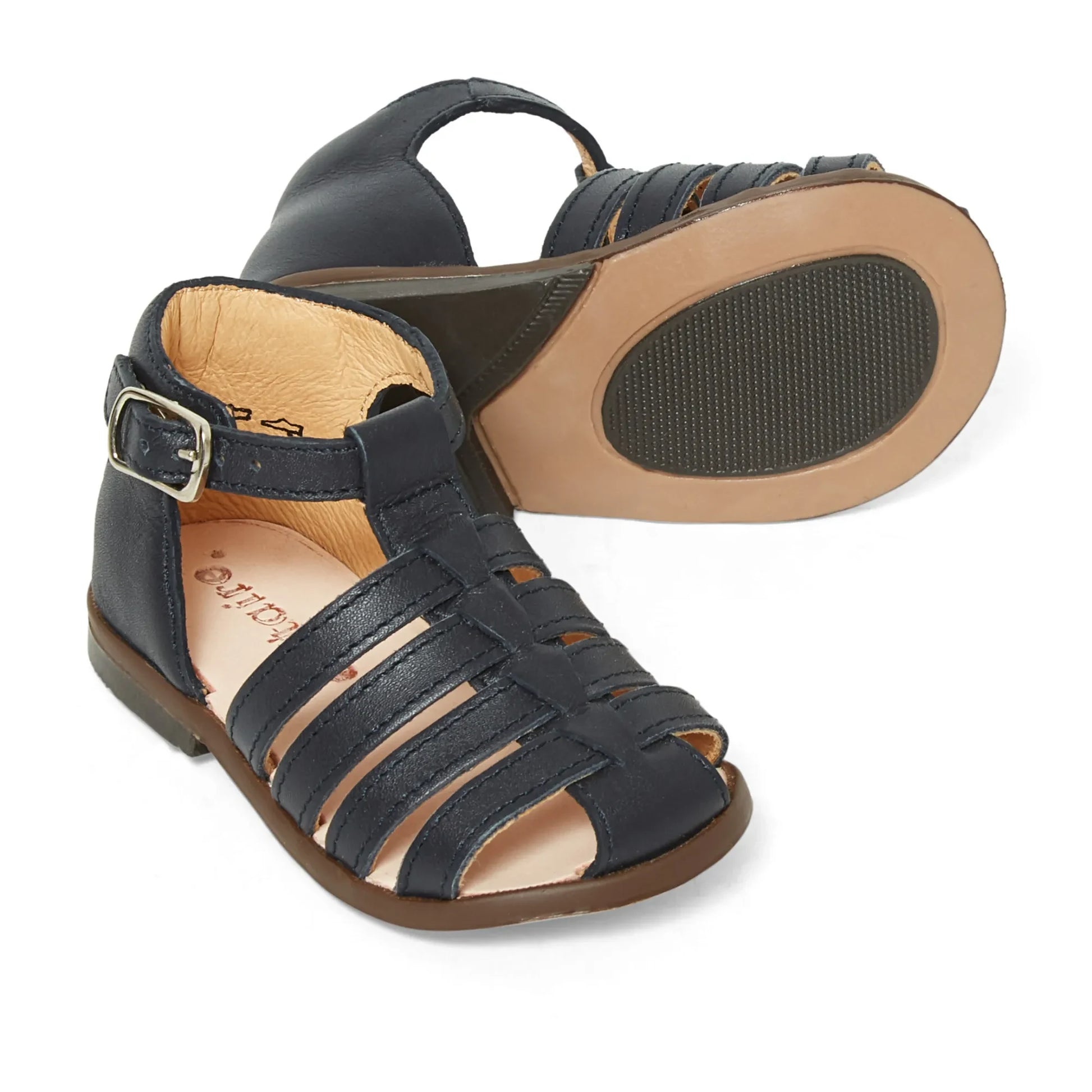 Clotaire - Zeus Gorgo Sandals | Navy blue
