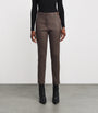 Joseph Brown Leather Coleman Trousers