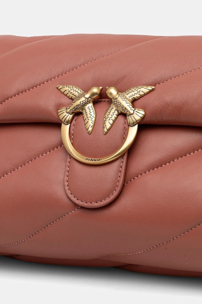 Pinko kadın deri crossbody çanta