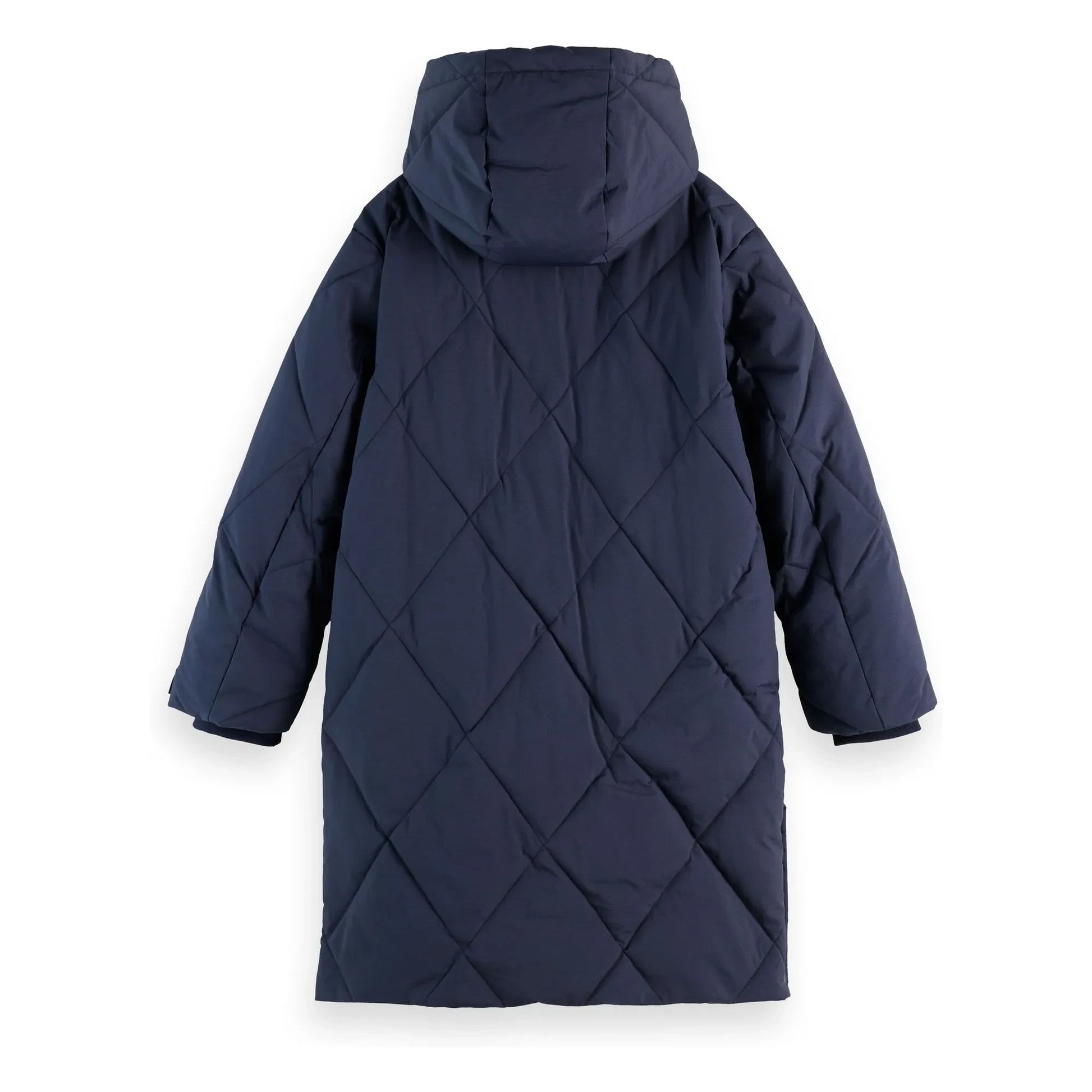 Scotch & Soda - Long padded jacket | Navy blue