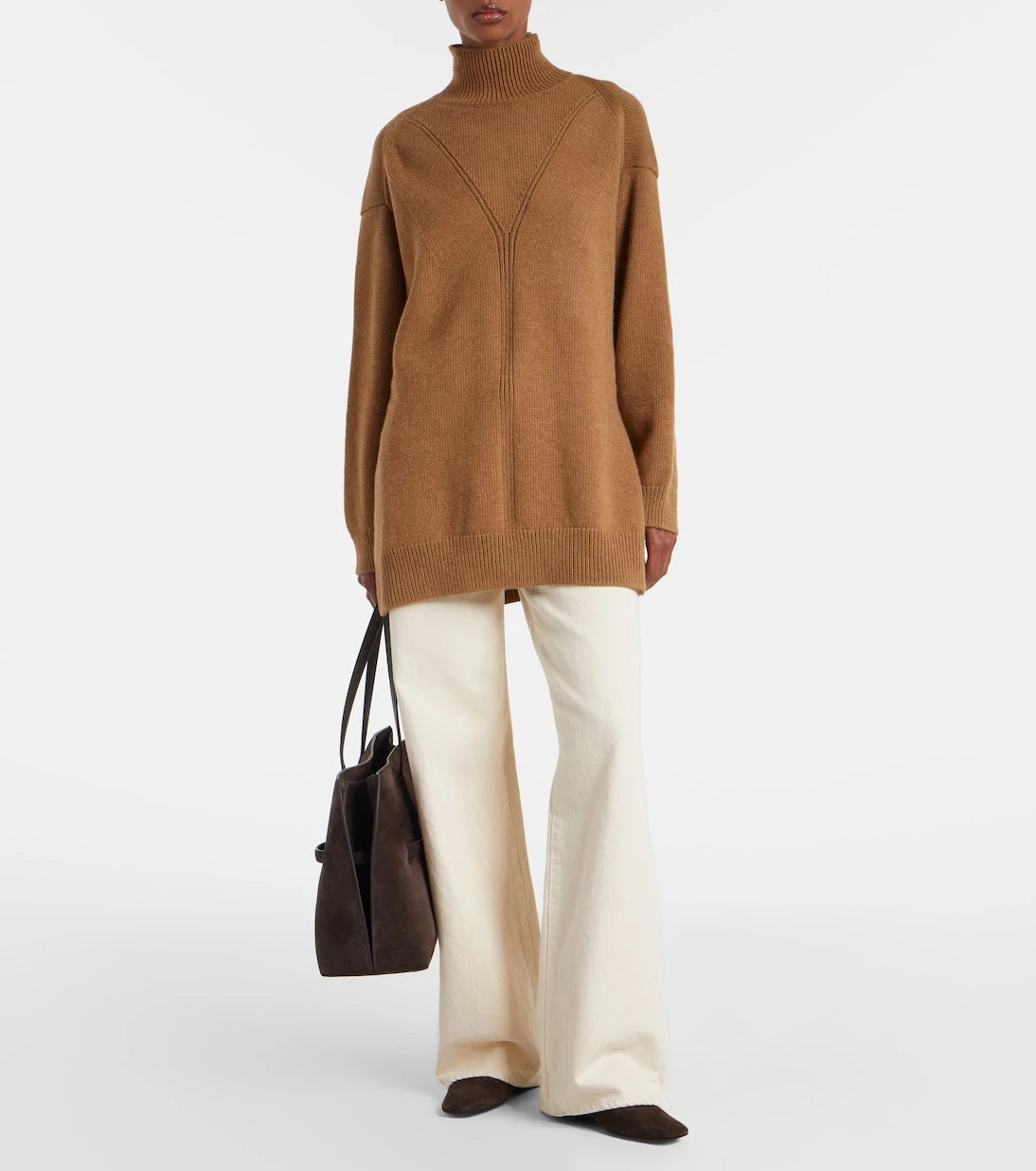 Fforme - Loletta wool and cashmere turtleneck sweater