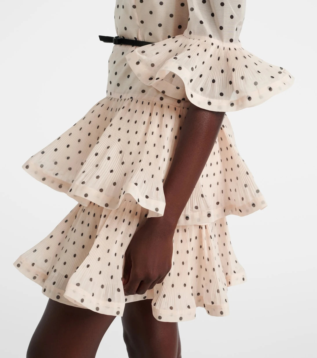 Zimmermann - Polka-dot ruffled minidress