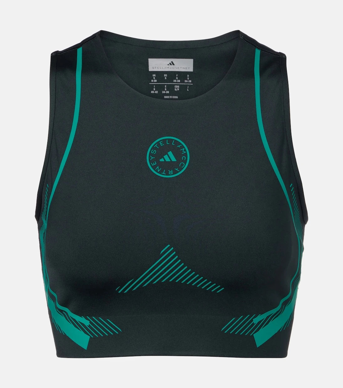 Adidas by Stella McCartney - Logolu kısa üst