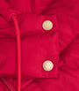 Weekend Max Mara Red Down Water-Repellent Puffer Jacket