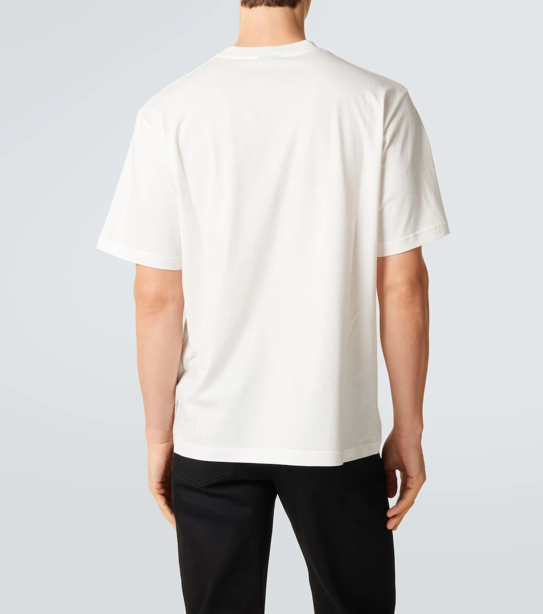 Gucci - Logo cotton and silk jersey T-shirt