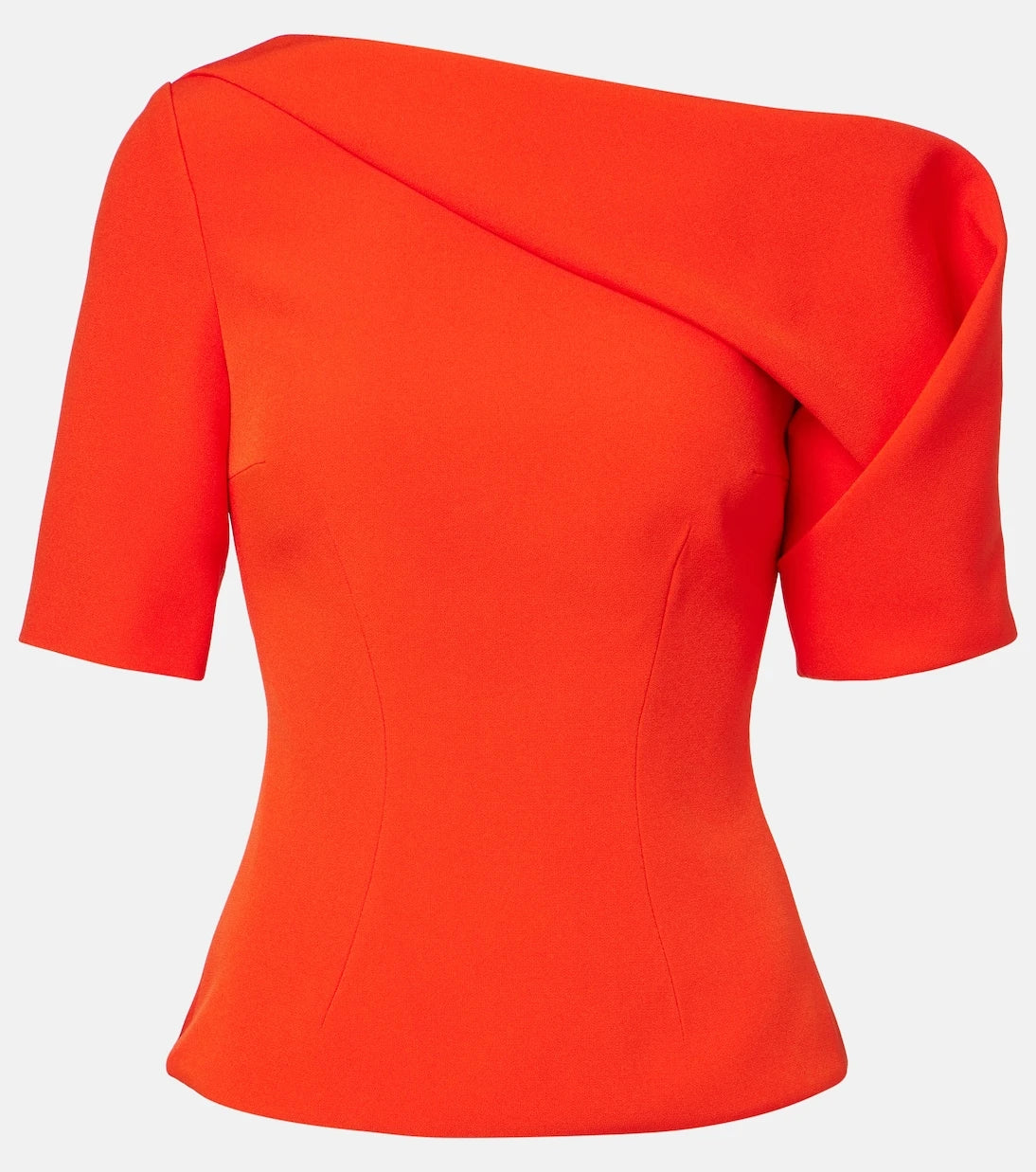 Safiyaa - Marley draped crêpe top