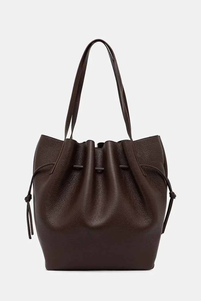 Yuzefi чанта tote дамска от кожа SCALLOP