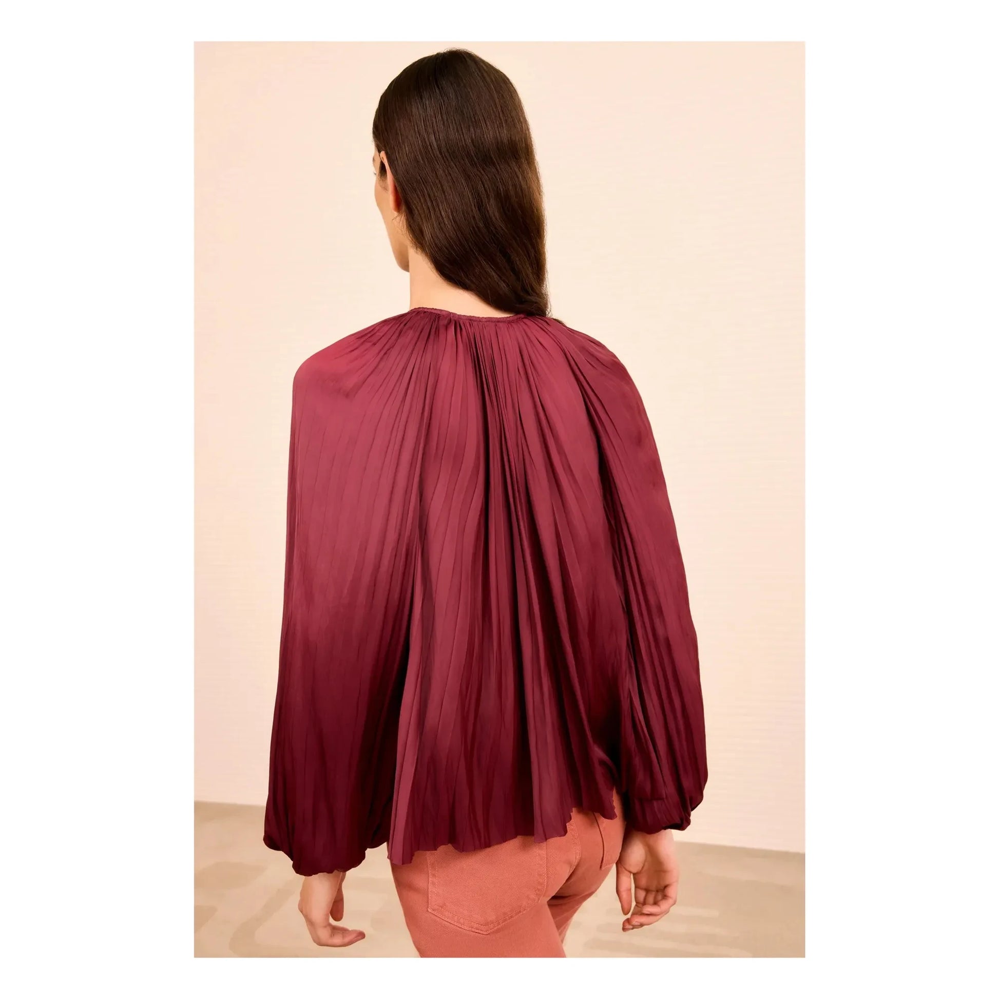 Ulla Johnson - Electra blouse  | Burgundy