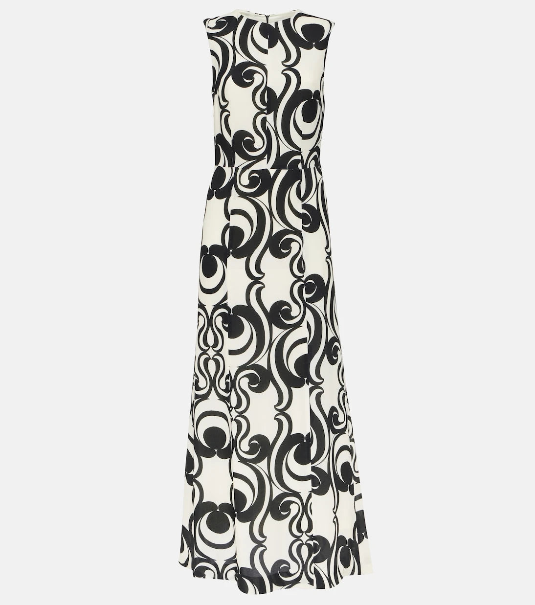 Dries Van Noten - Printed crêpe maxi dress
