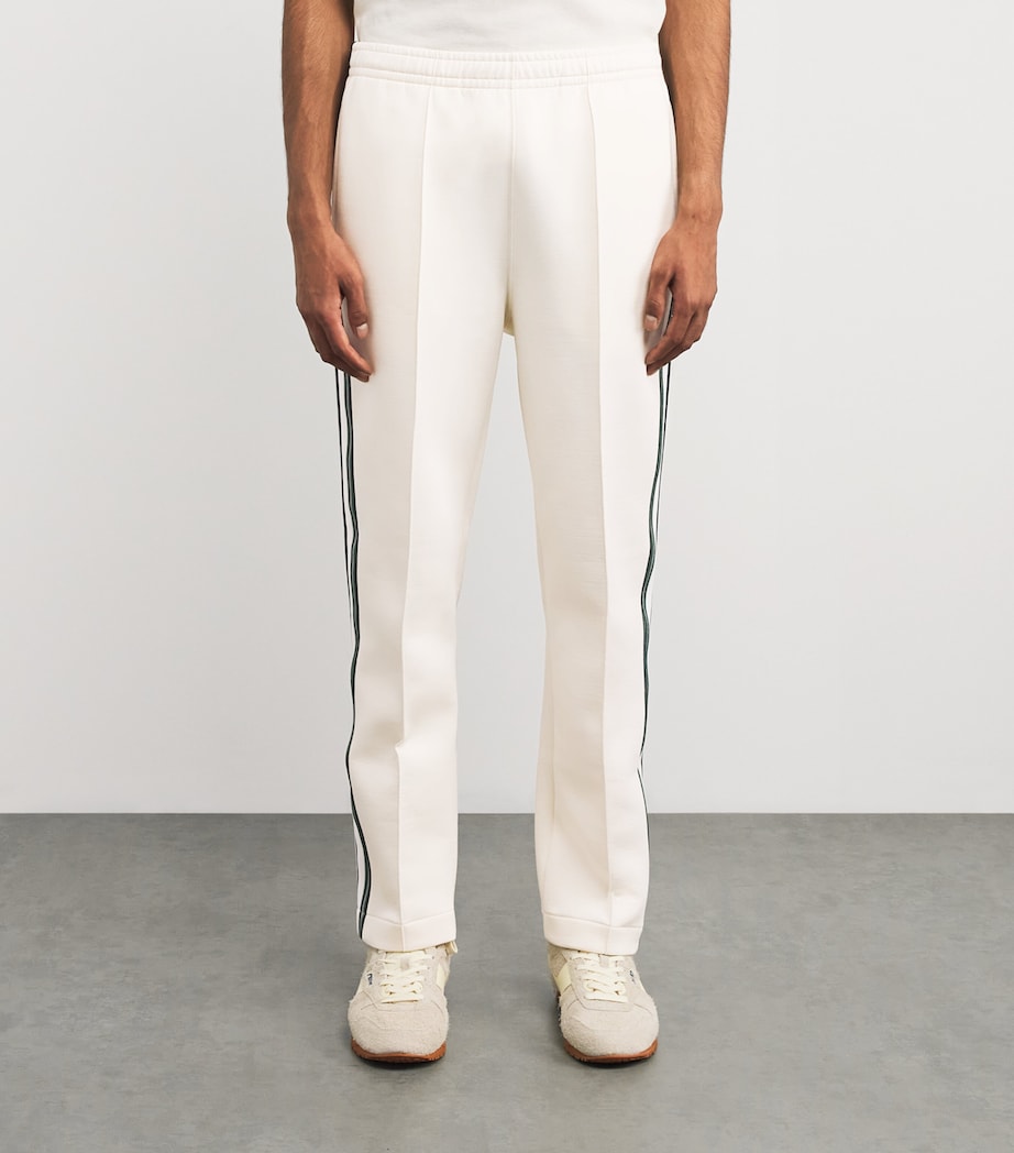 Cotton-Blend Stripe Sweatpants