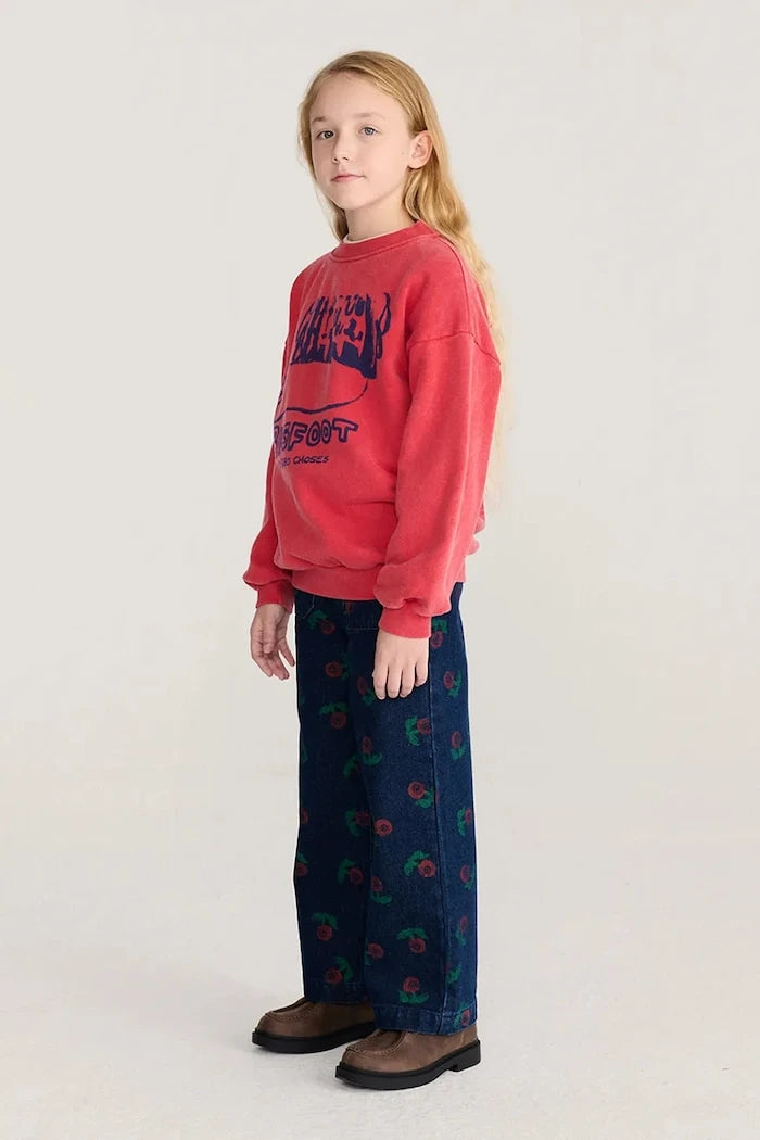 Bobo Choses Bigfoot Pamuklu Çocuk Sweatshirt