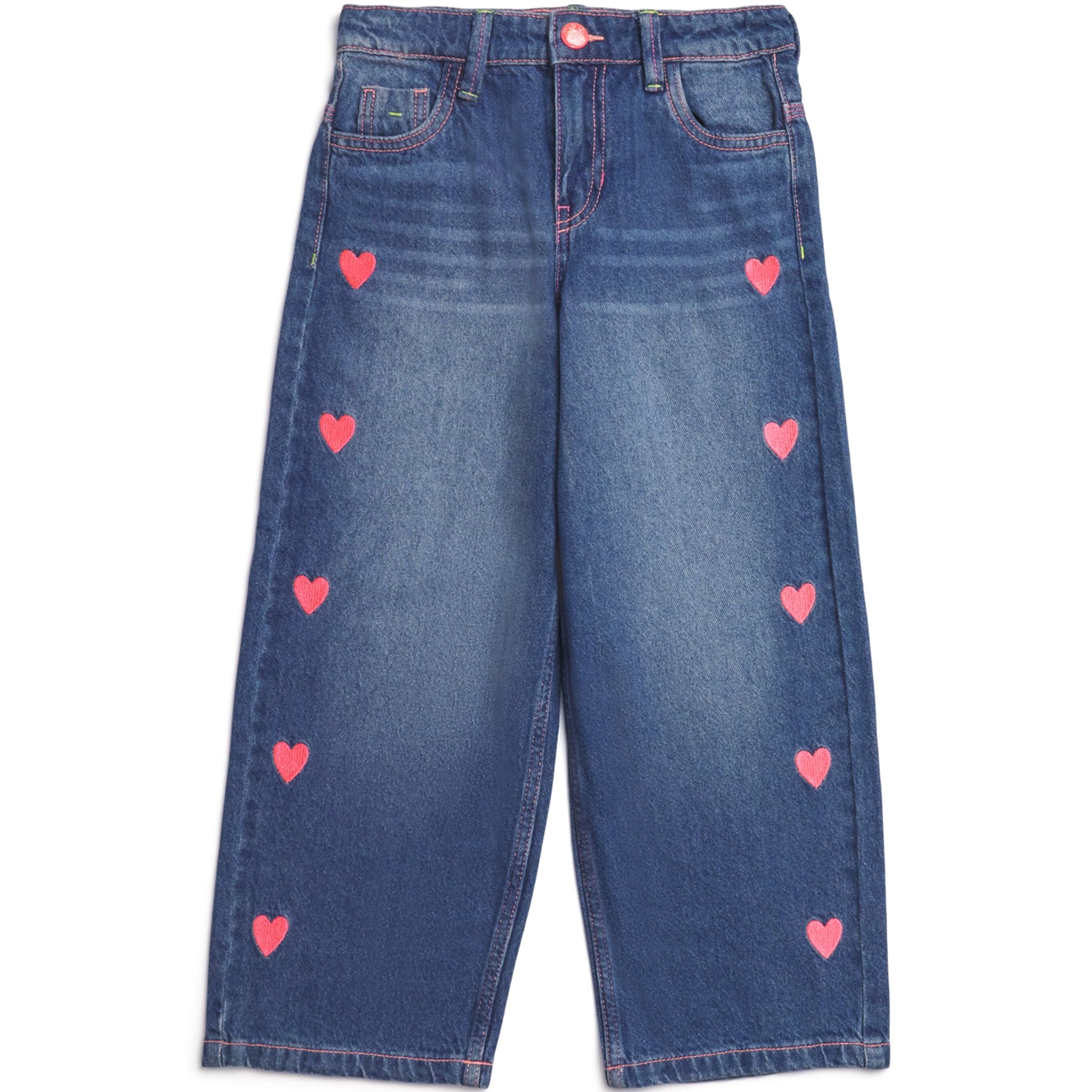 Heart-Detail Jeans (2-6 Years)