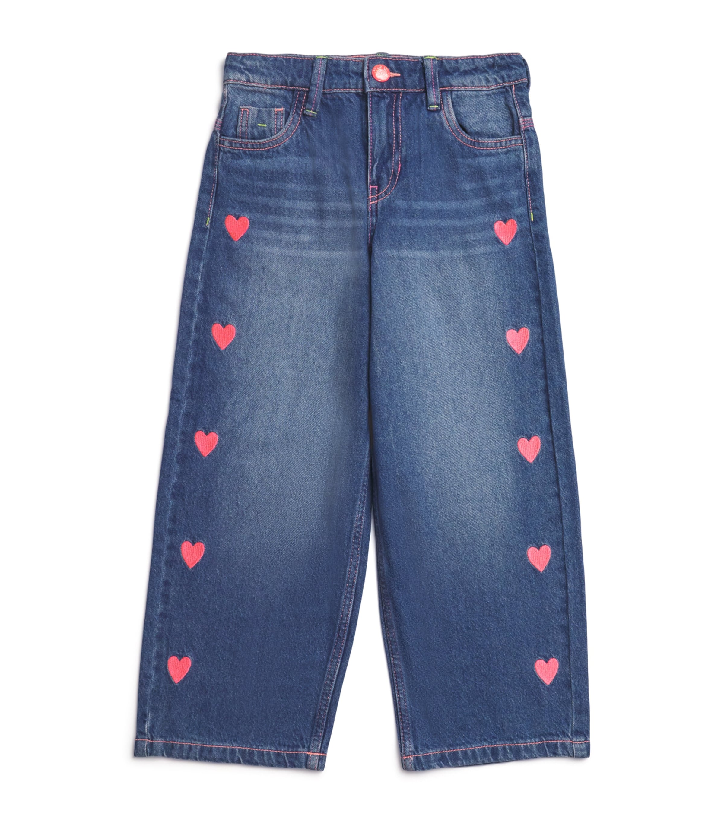 Heart-Detail Jeans (2-6 Years)